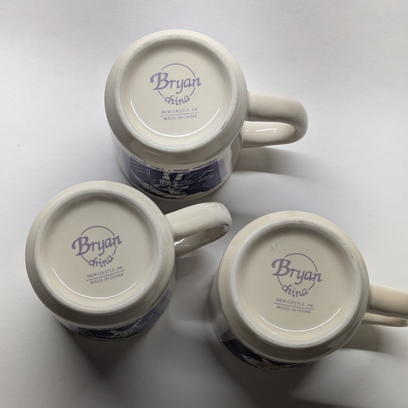 Vintage Morton Salt commemorative 150 years 3 mugs cups - Picture 3 of 3